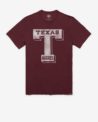 TEXAS A&M AGGIES VINTAGE GRIT '47 SCRUM TEE