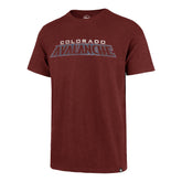 COLORADO AVALANCHE GRIT WORDMARK '47 SCRUM TEE