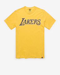LOS ANGELES LAKERS GRIT WORDMARK '47 SCRUM TEE