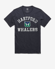 HARTFORD WHALERS VINTAGE ODESSA '47 SCRUM TEE