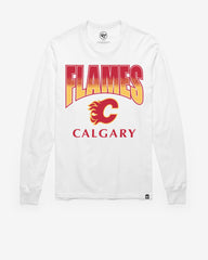 CALGARY FLAMES VINTAGE SWEEP DOWN '47 FRANKLIN LONG SLEEVE TEE