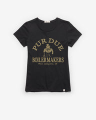 PURDUE BOILERMAKERS VINTAGE FRESH START '47 FRANKIE TEE WOMENS