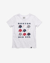 BOSTON RED SOX COOPERSTOWN CAP OFF '47 KID'S FRANKLIN TEE