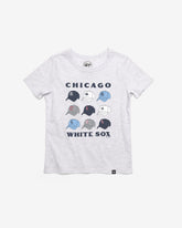 CHICAGO WHITE SOX COOPERSTOWN CAP OFF '47 KID'S FRANKLIN TEE