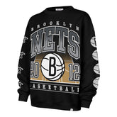 BROOKLYN NETS GO BIG '47 OVERSIZED CREW WOMENS
