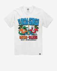 FLORIDA / GEORGIA RIVALRY DUELING NCAA '47 FRANKLIN TEE