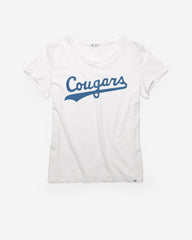 BRIGHAM YOUNG COUGARS VINTAGE PREMIER '47 FRANKIE TEE WOMENS
