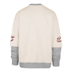 CLEVELAND CAVALIERS TRIFECTA '47 DOUBLE LAYERED SNAP CREW