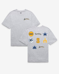 SEATTLE MARINERS COOPERSTOWN HISTORY LOCK '47 FOUNDATION TEE
