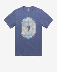 KANSAS CITY ROYALS COOPERSTOWN CROSS PATCH '47 SCRUM TEE