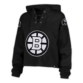 BOSTON BRUINS CROPPED '47 SUPERIOR LACER HOOD WOMENS