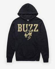 GEORGIA TECH YELLOW JACKETS STRAIGHT BLOCK '47 HEADLINE HOOD