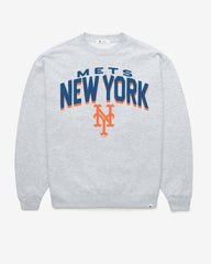 NEW YORK METS CAMPUS ARCH CLOUD '47 OVERSIZED CREW WOMENS