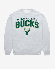MILWAUKEE BUCKS CAMPUS ARCH CLOUD '47 OVERSIZED CREW WOMENS