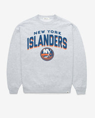 NEW YORK ISLANDERS CAMPUS ARCH CLOUD '47 OVERSIZED CREW WOMENS