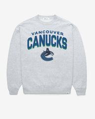 VANCOUVER CANUCKS CAMPUS ARCH CLOUD '47 OVERSIZED CREW WOMENS