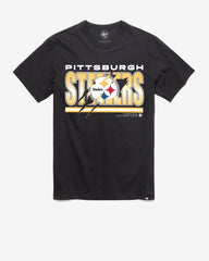 PITTSBURGH STEELERS TEAM THUNDER RIP '47 FRANKLIN TEE