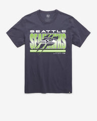 SEATTLE SEAHAWKS TEAM THUNDER RIP '47 FRANKLIN TEE