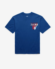 PHILADELPHIA 76ERS UNDER BAR '47 FOUNDATION TEE