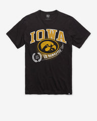 IOWA HAWKEYES STREAK '47 SCRUM TEE