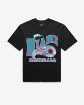 MIAMI MARLINS CITY CONNECT GAME WORN CURVE '47 FOUNDATION TEE