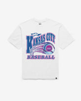 KANSAS CITY ROYALS CITY CONNECT GAME WORN CURVE '47 FOUNDATION TEE