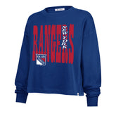 NEW YORK RANGERS BOLD STACK '47 SYDNEY LONG SLEVEE TEE WOMENS