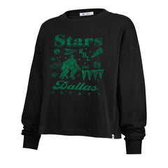 DALLAS STARS TEAM COLLAGE '47 SYDNEY LONG SLEEVE TEE WOMENS