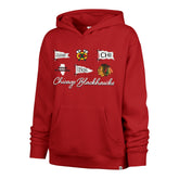 CHICAGO BLACKHAWKS BOW AND BANNERS '47 NAOMI HOOD WOMENS