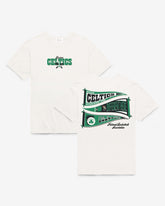 BOSTON CELTICS BOW AND BANNER BACKER '47 SADIE TEE WOMENS