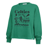 BOSTON CELTICS TEAM COLLAGE '47 SYDNEY LONG SLEEVE TEE WOMENS
