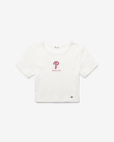 PHILADELPHIA PHILLIES '47 BABY RIB TEE WOMEN