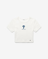 PHILADELPHIA PHILLIES '47 BABY RIB TEE WOMEN