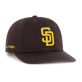 SAN DIEGO PADRES CHAIN SIDE STITCH '47 CLEAN UP FLAT BRIM