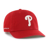 PHILADELPHIA PHILLIES CHAIN SIDE STITCH '47 CLEAN UP SHORT VISOR
