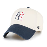 NEW YORK YANKEES FLAG FILL TWO TONE '47 CLEAN UP