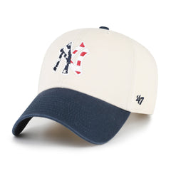 NEW YORK YANKEES FLAG FILL TWO TONE '47 CLEAN UP