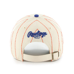 NEW YORK METS COOPERSTOWN RAWLINGS PINSTRIPE '47 CLEAN UP