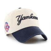 NEW YORK YANKEES COOPERSTOWN BALLPARK SCRIPT SHOT '47 CLEAN UP