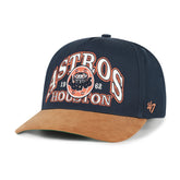 HOUSTON ASTROS COOPERSTOWN BREAK WOOD SUEDE '47 HITCH