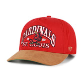 ST. LOUIS CARDINALS COOPERSTOWN BREAK WOOD SUEDE '47 HITCH