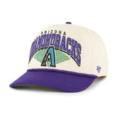 ARIZONA DIAMONDBACKS COOPERSTOWN POMONA TWO TONE ROPE '47 HITCH