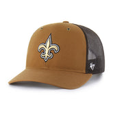 NEW ORLEANS SAINTS CARHARTT '47 TRUCKER RF RELAXED FIT