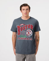 BOSTON RED SOX COOPERSTOWN GAME WORN HEAVY '47 SLUB TEE