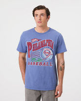 PHILADELPHIA PHILLIES COOPERSTOWN GAME WORN HEAVY '47 SLUB TEE