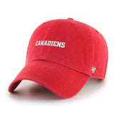 MONTREAL CANADIENS SCRIPT '47 CLEAN UP