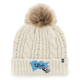 UTAH MAMMOTH WAVE BANNER '47 MEEKO CUFF KNIT WOMENS