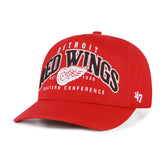 DETROIT RED WINGS VINTAGE SMALL BACK SHIELD '47 HITCH