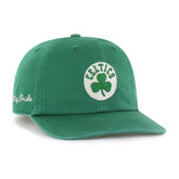 BOSTON CELTICS CHAIN SIDE STITCH '47 CLEAN UP FLAT BRIM