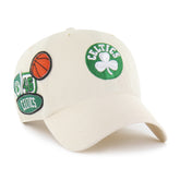BOSTON CELTICS BADGES '47 CLEAN UP